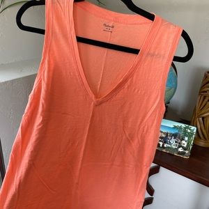Madewell tank/sleeveless v-neck